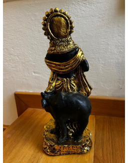 Krishna (Krišna) – plastokeramická soška 33 cm